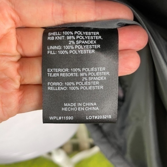 WEATHERPROOF Graphite Walker Quilted Jacket Medium - Picture 7 of 17